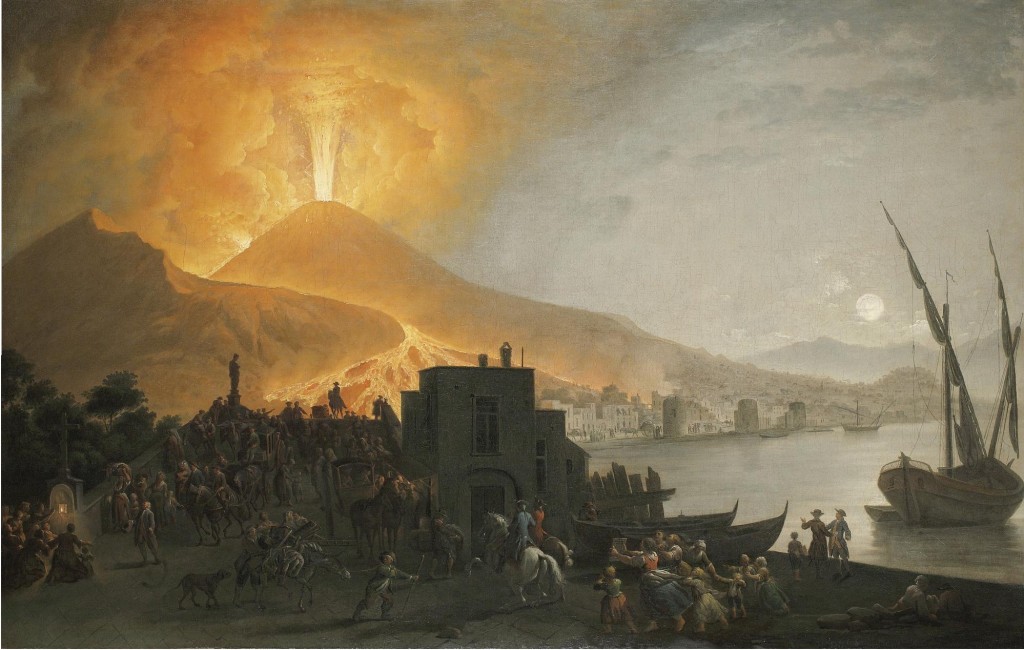 FABRIS PIETRO ERUZIONE DEL 1767 PONTE MADDALENA