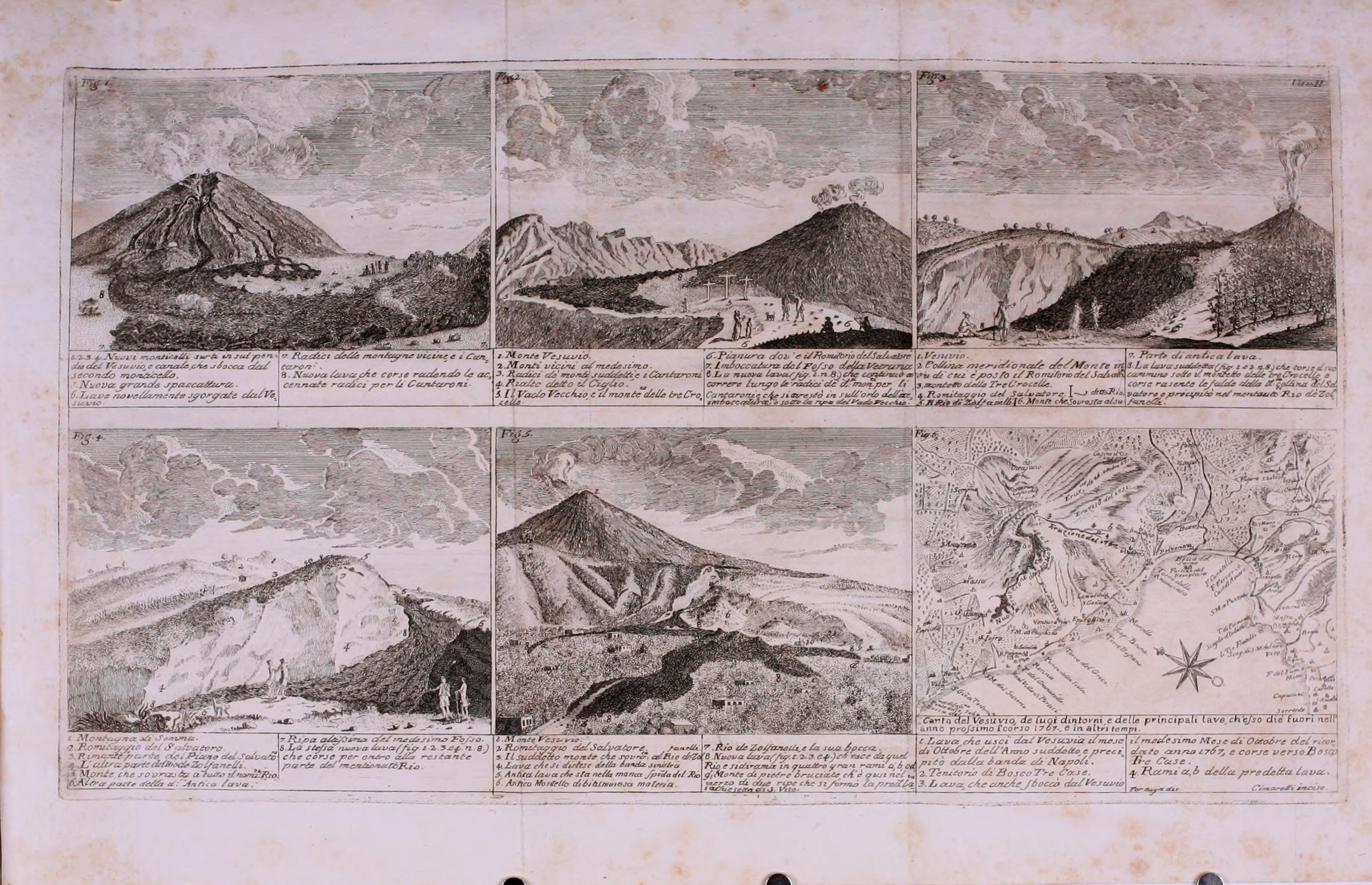 Gaetano De Bottis - Gaetao De Bottis - Ragionamento istorico dell'incendio del Vesuvio accaduto nel mese di Ottobre del MDCCLXVII - vesuvioweb 2016a