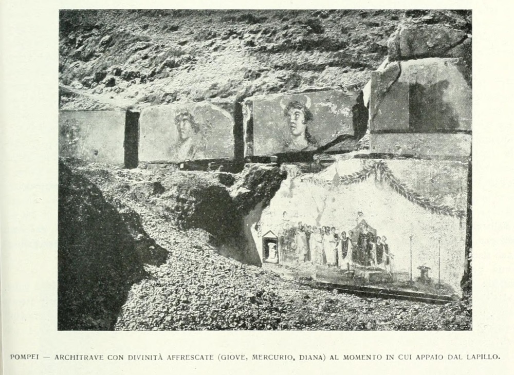 Pompei 1913 - Immagini tratte da Emporium di quell'anno. Ricerca e archivio Vesuvioweb