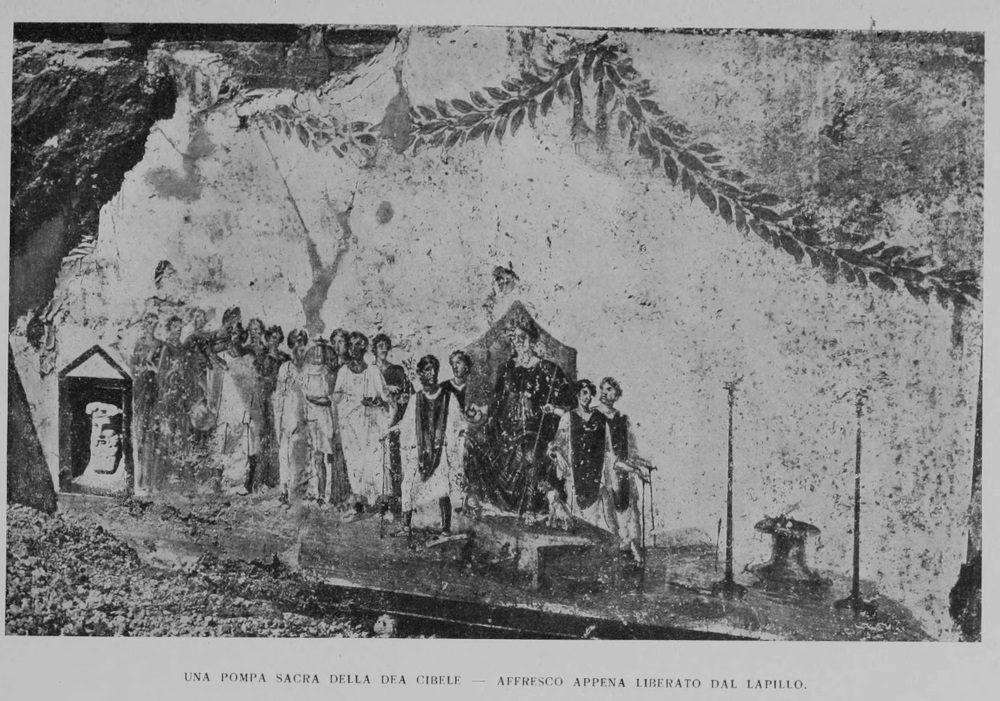 Pompei 1913 - Immagini tratte da Emporium di quell'anno. Ricerca e archivio Vesuvioweb