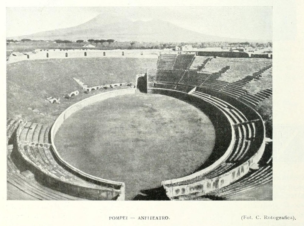 Pompei 1913 - Immagini tratte da Emporium di quell'anno. Ricerca e archivio Vesuvioweb
