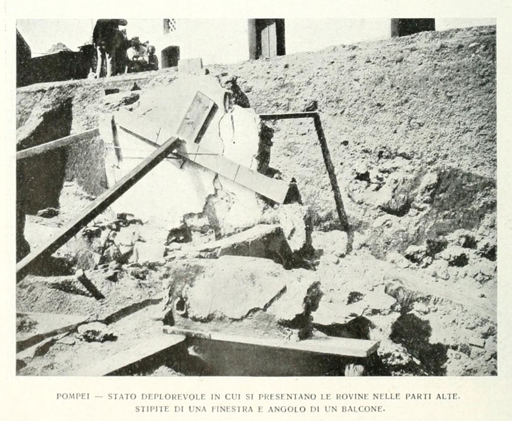 Pompei 1913 - Immagini tratte da Emporium di quell'anno. Ricerca e archivio Vesuvioweb