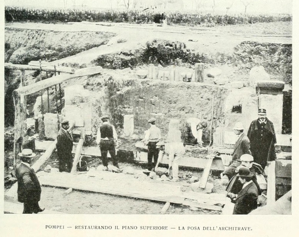 Pompei 1913 - Immagini tratte da Emporium di quell'anno. Ricerca e archivio Vesuvioweb