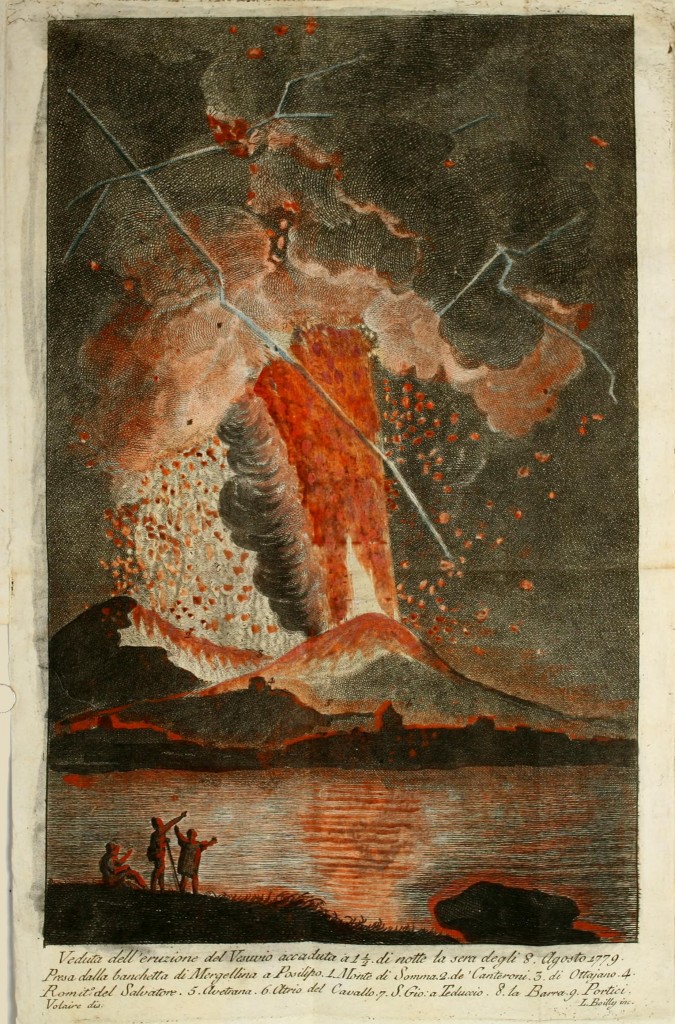 Torchia Michele - Relazione dell'ultima eruzione del Vesuvio accaduta nel mese di agosto di questo anno 1779 - Napoli 1779