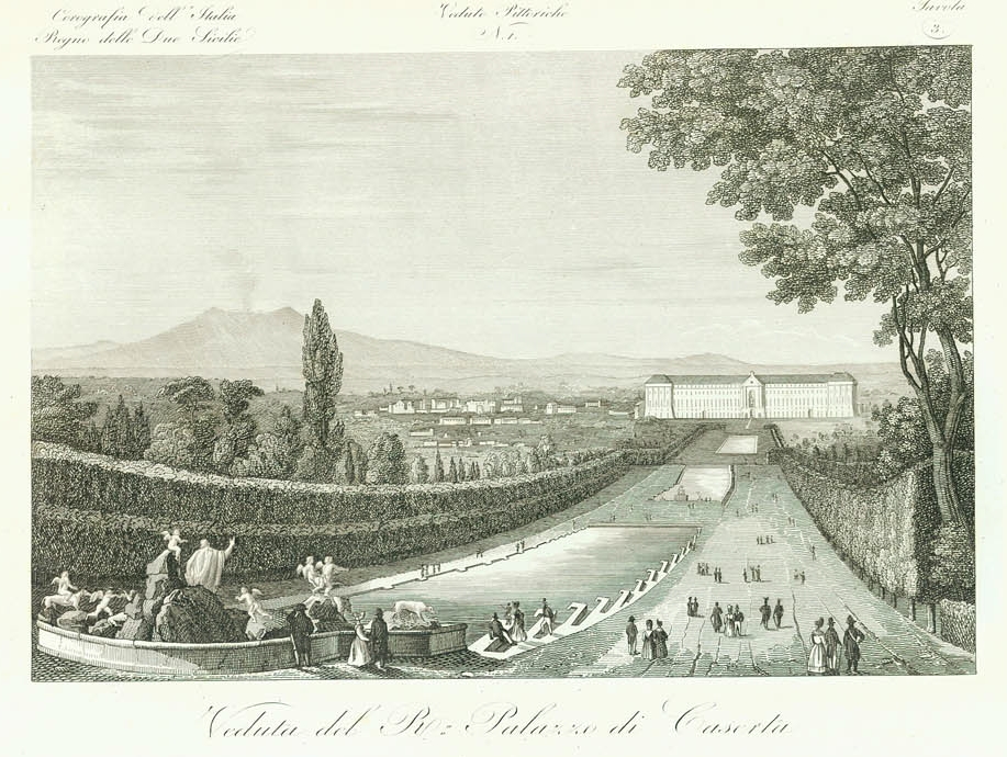 52 – Caserta e veduta del Real Palazzo – vesuvioweb 2014