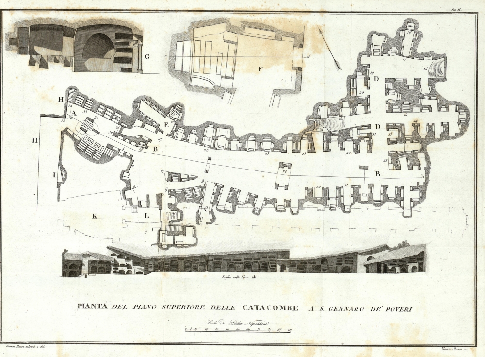 Catacombe San Gennaro Andrea Di Jorio 1839 -2a-